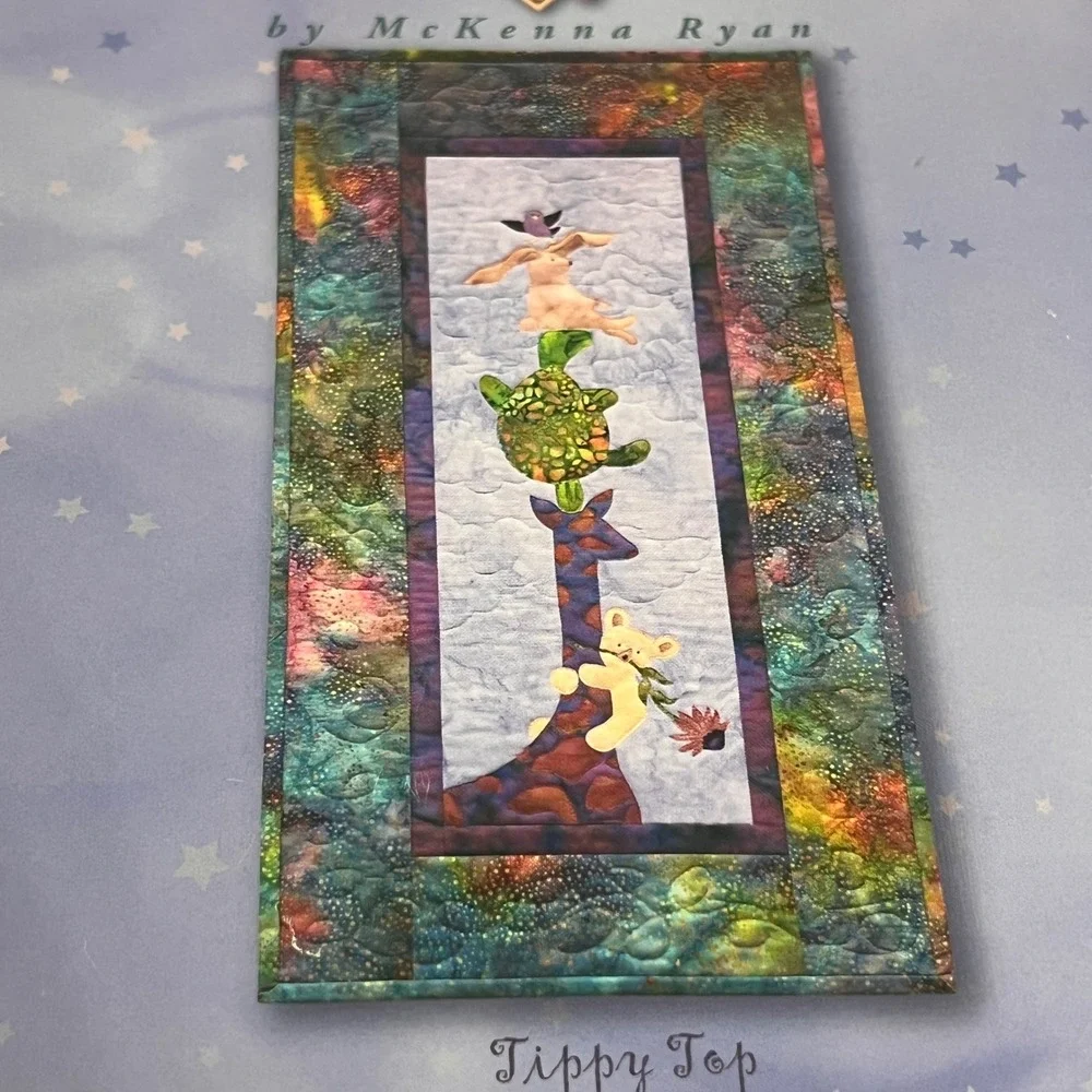 Pine Needles Giraffic Park Tippy Top Block One Quilt Pattern McKenna Ryan 2003